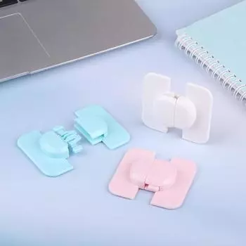 1 шт., защитные замки для ящиков для детей и младенцев, анти-открывающиеся холодильники, шкафы, анти-защемление, многофункциональные защитные пряжки розовый