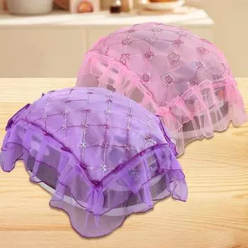 1 шт. защитный чехол для микроволновой печи, маслостойкий кухонный универсальный диспенсер с кружевной вышивкой