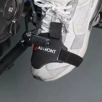 1 шт., защитный чехол для мотоциклетной экипировки, защитный чехол для переключения передач для велосипеда, резиновая накладка, защитный чехол для обуви, защитная накладка для переключения передач чёрный