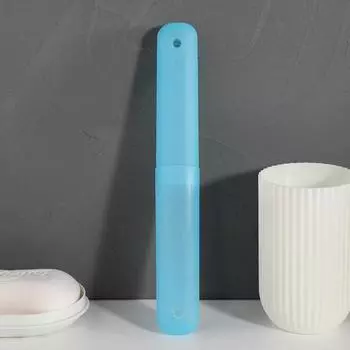 1 шт. защитный чехол для зубной щетки для путешествий, походов, кемпинга, держатель для зубной щетки, пенал, портативная коробка, чехол для трубки, пыленепроницаемый, ручная работа фиолетовый