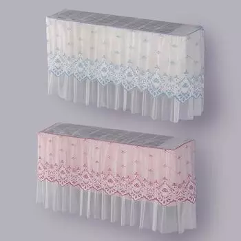 1 шт. защитный чехол из полиэстера, противопылевой чехол, сетчатый чехол для кондиционера, настенный