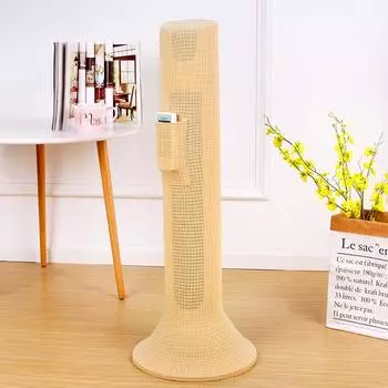 1 шт. защитный чехол, однотонный, цветной, все включено, в скандинавском стиле, пылезащитный чехол для хранения, башенный вентилятор с эластичной защитой от грязи светло-желтого