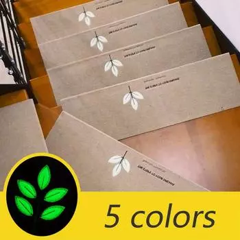 1 шт. защитный чехол, высококачественные нескользящие креативные светящиеся защитные накладки, самоклеящиеся коврики для лестницы, украшение дома