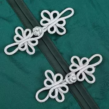 1 шт., застежка-лягушка в китайском стиле, пряжка Cheongsam, пряжка ручной работы, пуговица для одежды в виде стрекозы золотой