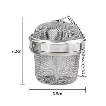 1 шт., заварочный чайник из нержавеющей стали 304, поднос для чайника, ситечко для чая, травяной фильтр, чайная посуда, аксессуары, кухонные инструменты, заварочный чайник, чай S