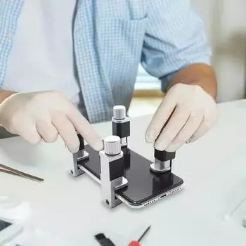 1 шт. зажим держатель регулируемый инструмент для ремонта телефона ЖК-дисплей экран крепление зажим планшет аксессуары мобильный телефон экран пресс plastic