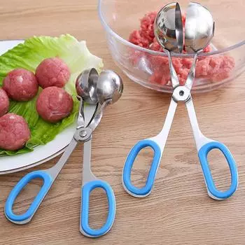 1 шт. зажим для фрикаделек из нержавеющей стали форма для приготовления рыбных рисовых шариков удобный кухонный инструмент аксессуары для домашней кухни гаджеты