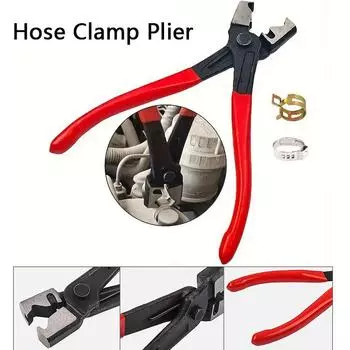 1 шт. зажим для шланга R-типа, плоскогубцы для автомобильного шланга, обжимные плоскогубцы для масляного шланга, зажим для водопроводной трубы, автомобильный многофункциональный ручной инструмент для ремонта