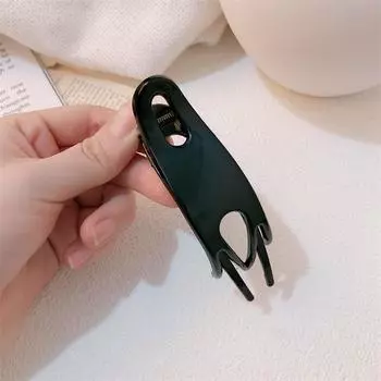 1 шт. Зажим для волос с чернильным цветком, простой темперамент, прямой зажим, заколка для волос, аксессуар для волос