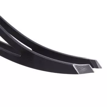 1 шт., зажимы для бровей из нержавеющей стали, пинцет для бровей, волосы на лице, красота, наклоненный пуль