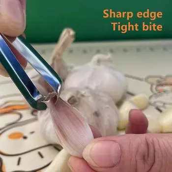 1 шт., зажимы для чеснока, пинцеты для рыбных костей, плоские и наклонные пинцеты из нержавеющей стали, плоскогубцы, инструменты для удаления кухонных гаджетов, инструмент для еды