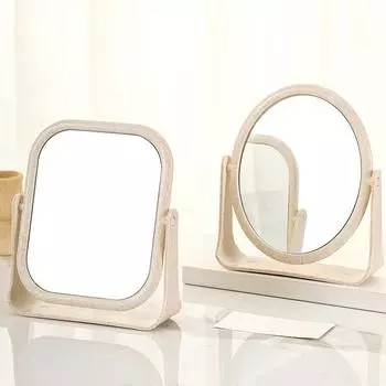 1 шт. Зеркало принцессы ветра для переодевания Ins складное практичное настольное домашнее украшение с вращением на 360°