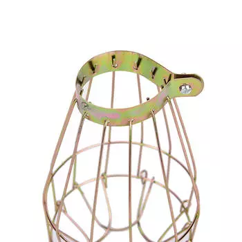 1 шт. железная проволока зажим для защиты лампочек металлическая клетка для ламп ретро детали аварийного освещения 1 pc