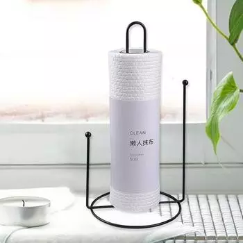 1 шт., железный держатель для бумажных полотенец для кухни, держатель для бумажных полотенец для ванной комнаты, вертикальный держатель для салфеток на обеденный стол, кухонная стойка для хранения A1