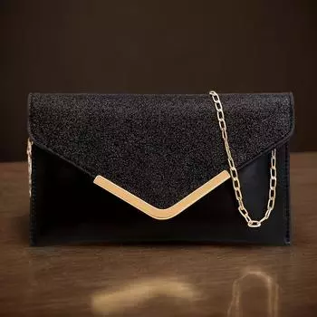 1 шт., женская блестящая сумка через плечо, сочетающая в себе ретро-шарм и современную моду, идеально подходит в качестве простого клатча или универсального кошелька с диагональным перекрещиванием для любого случая белый