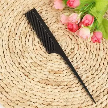 1 шт., женская бытовая детская расческа с острым хвостом, расческа для окрашивания волос и макияжа в парикмахерской, расческа для укладки волос, щипцы для завивки волос, парикмахерская