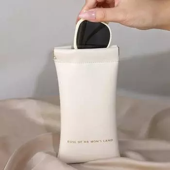 1 шт., женская и мужская модная сумка для очков, защитный чехол, автоматически закрывающаяся сумка для очков, унисекс, чехол, портативный футляр для солнцезащитных очков