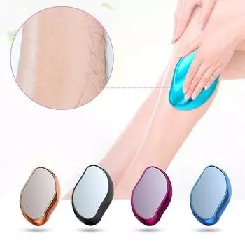 1 шт., женская мода, быстро отшелушивающий кристалл, ластик для волос, волшебный кристалл, безболезненное средство для удаления волос