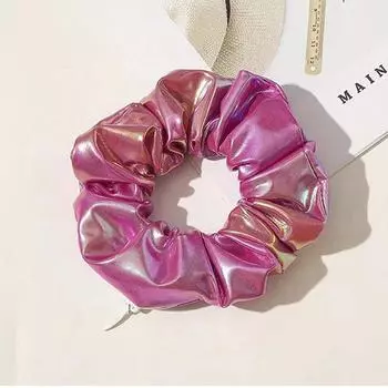 1 шт. Женская разноцветная яркая ПУ резинка для волос «большое кольцо», модная повязка на голову, аксессуары для волос, подходит для вечеринок