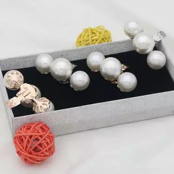 1 шт. Женская заколка для обуви с жемчугом, декоративные заколки для женской съемной обуви с пряжкой золотой