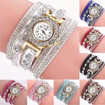 1 шт. женские часы, модные кожаные часы с браслетом, женские часы, женские часы ZPG