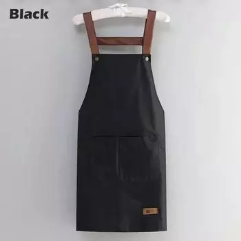 1 шт. женские и мужские кухонные фартуки, рабочий фартук для гриля, ресторана, бара, салон красоты, маникюра, кафе, студии, униформа зелёный