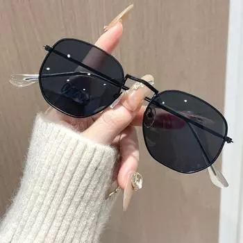 1 шт. Женские винтажные круглые оправы модных очков для женщин и мужчин на открытом воздухе классический ретро-дизайнерский стиль one size солнечный луч