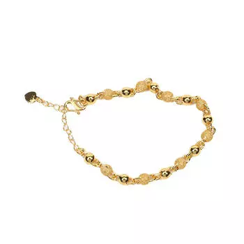 1 шт. Женский браслет Элегантный и простой дизайн Ретро и модный Универсальный браслет Ювелирное изделие C золотой