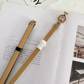 1 шт. женский ПУ черный белый пояс тонкий эластичный пояс для платья аксессуары для одежды чёрный