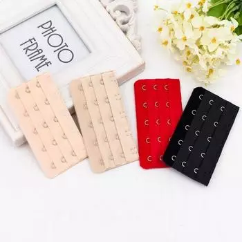 1 шт., женский регулируемый удлинитель для бюстгальтера, удлинитель с крючками для бюстгальтера, аксессуары для нижнего бюстгальтера, удлинитель ремня с пряжкой, 5 крючков 1PC телесный