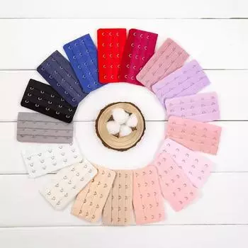 1 шт., женский регулируемый удлинитель для бюстгальтера, удлинитель с крючками для бюстгальтера, аксессуары для нижнего бюстгальтера, удлинитель ремня с пряжкой, 5 крючков 1PC красный