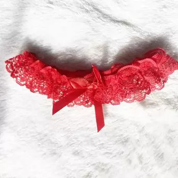 1 шт., женский свадебный пояс с подвязками, кружевной сексуальный бант, нижнее белье, комплект колец для ног, пояс для чулок, кружевной пояс для чулок One Size