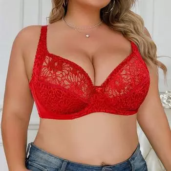 1 шт., женский ультратонкий полупрозрачный кружевной бюстгальтер больших размеров, сексуальный дышащий бюстгальтер со стальным кольцом, чашка французской элегантности CDE 80C чёрный