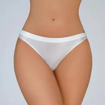 1 шт., женское нижнее белье, стринги, нейлоновые трусы, трусики, эластичные трусы, шелковистое нижнее белье M белый