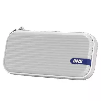 1 шт. Жесткий чехол для ПК, сумка для хранения, обновление, защита, сумка для ПК, сменные детали, аксессуары, совместимые с Nintendo Switch OLED, сумка 26.5*16.5*4.3cm серый/белый