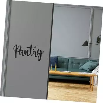 1 шт. Знак для кладовой – современный металлический настенный декор для дома, кухни, ресторана, кофейни и магазина, стильный акцент на стене фермерского дома чёрный