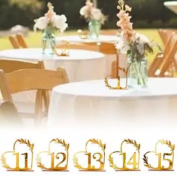 1 шт. Знаки DIY Зеркальный Настольный Тарелка В Форме Сердца Цифровая Табличка Украшение Свадебный Номер Стола Подставка Декоративная Вечеринка