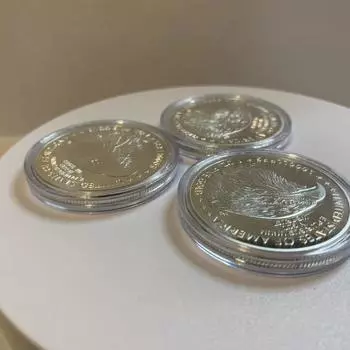 1 шт. Золотая и серебряная памятная монета США «Орел», памятная медаль Статуи Свободы, трансграничная монета «Орел Океан» золотой