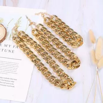 1 шт. Золотая регулируемая цепочка для собак и кошек, золотое ожерелье для собак и котят, аксессуары для домашних животных