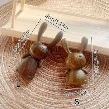 1 шт., золотая шелковая деревянная массажная расческа в форме кролика и для акупунктурного массажа глаз, снимает ринит, способствует циркуляции крови L