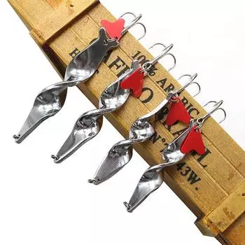 1 шт. золото серебро 10 г 14 г 21 г 28 г вращающаяся металлическая блесна блесна рыболовная приманка для форели щука Pesca рыболовная снасть тройной крючок 7g золотой