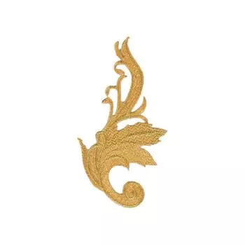 1 шт. золотые нашивки благоприятные облака нитью вышитая тканевая наклейка корсаж серебро