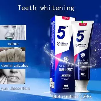 1 шт., зубная паста «Свежее дыхание», отбеливание зубов, удаление пятен, пробиотики, зубная паста с морской солью, отбеливание зубов