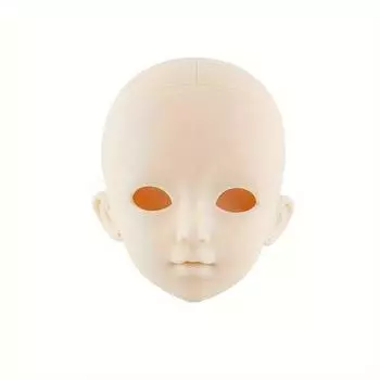 1 сменная голова куклы BJD для кукол 1/4 BJD, голова куклы без макияжа, эксклюзивная голова куклы Rotocast длиной 42 см 1 pc