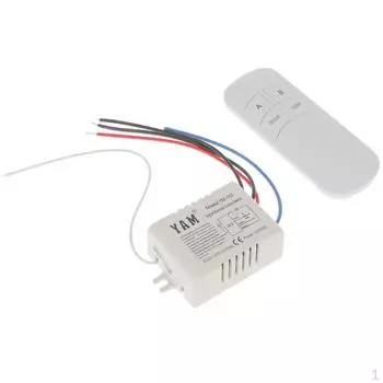 1-сторонняя беспроводная интеллектуальная лампа с радиочастотным дистанционным управлением, приемник + излучатель