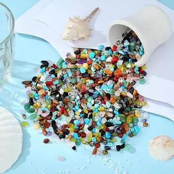 1 сумка, бусины из натурального камня, яркий цвет, просверленные отверстия, камни, изготовление ювелирных изделий, браслет, ожерелье, аксессуары