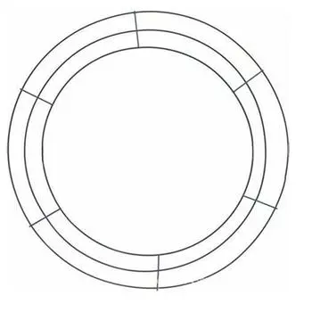 1 сумка, рамка для венка, темно-зеленый новый стиль, железный обруч «сделай сам», нелегко деформироваться, искусственные цветы, отличное кольцо стабильности, украшение для дома