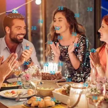 1 сумка, шикарные, приносящие радость, яркие конфетти на день рождения, украшения для вечеринки, синий номер, блестки, конфетти, поставка на годовщину 40