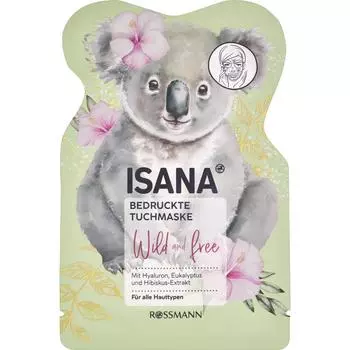 1 тканевая маска для лица Rothman ISANA Koala