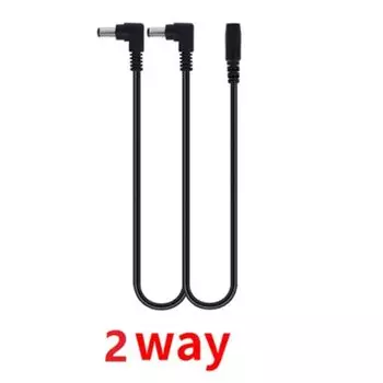 1 To 8 Daisy Chain Cable 9V DC Guitar Pedal Chain Guitar Pedal Power Cord Guitar Pedal Parts 2 ways